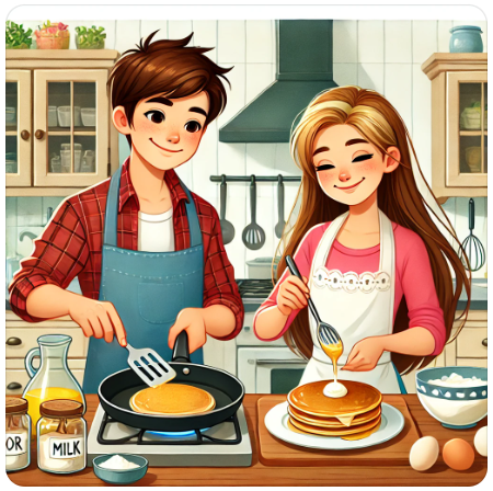 Billede af pandekager